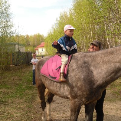 Іпатэрапія для дзяцей з «Дзіцячай вёскі»